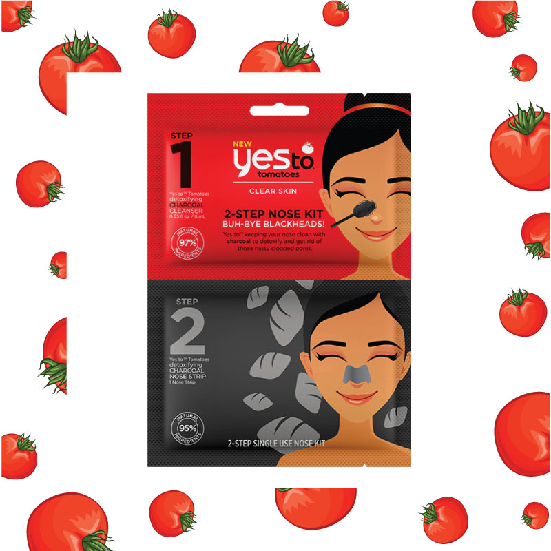 Yes to tomatoes clear skin nose kit