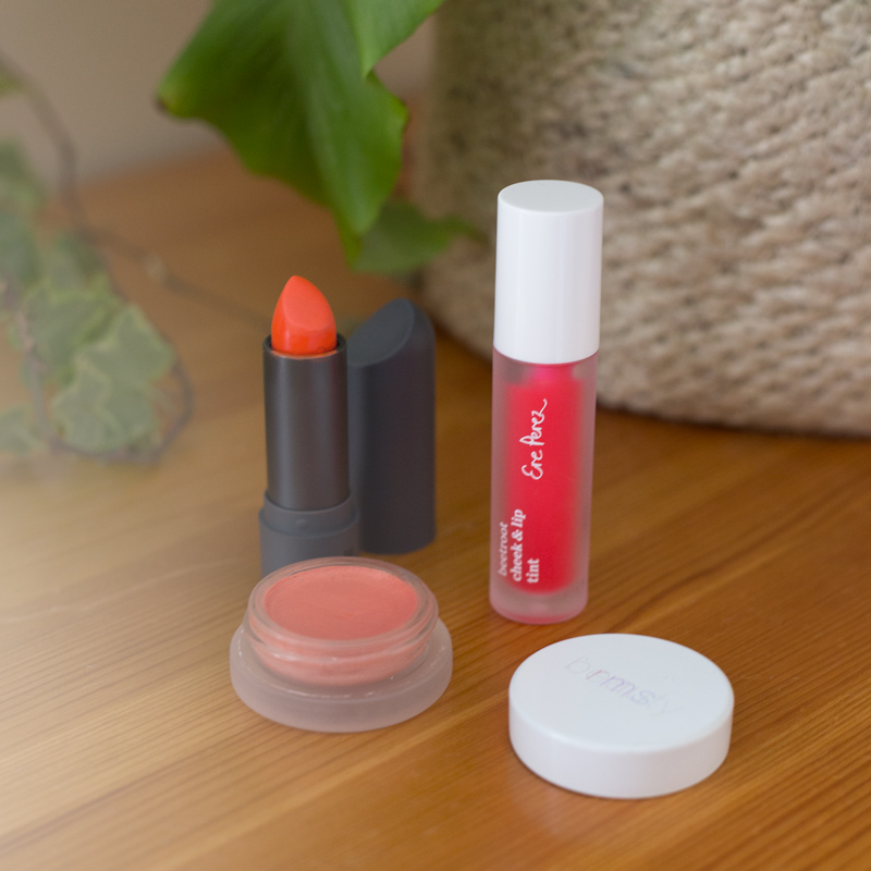 Lip Products - Green Beauty - What's in my travel makeup bag?