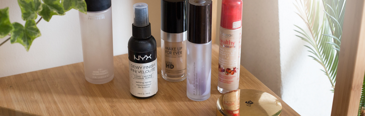 Sprays, Primers & Foundations - Beauty Empties – How Toxic are Regular Products? – August 2018