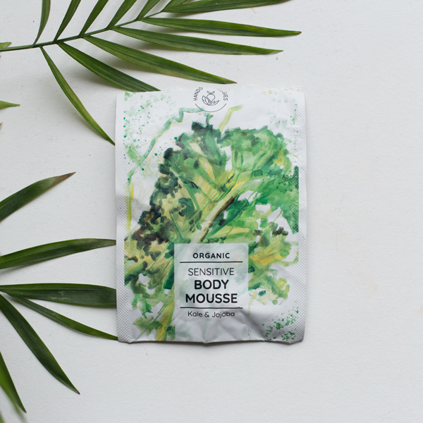 Hands On Veggies Body Mousse - Testing Green Beauty : Samples Edition