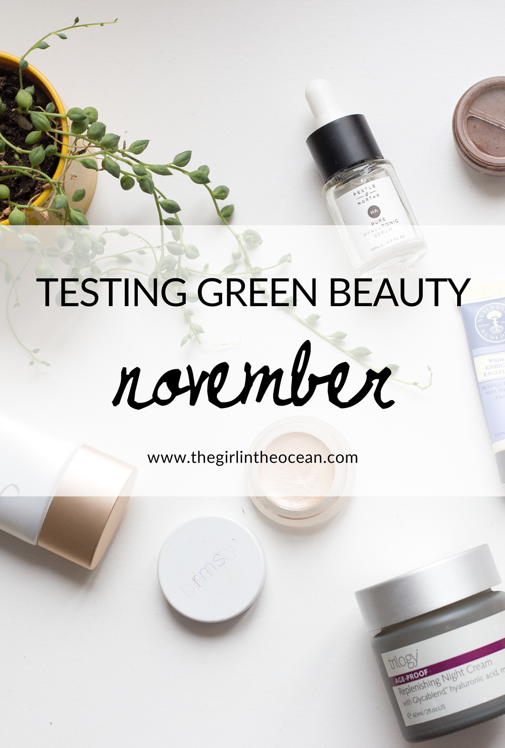 Testing Green Beauty - November Edition